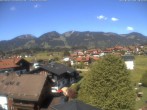 Archiv Foto Webcam Hotel Rosenstock, Fischen im Allgäu 09:00