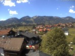 Archiv Foto Webcam Hotel Rosenstock, Fischen im Allgäu 11:00