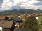 Archiv Foto Webcam Hotel Rosenstock, Fischen im Allgäu 09:00