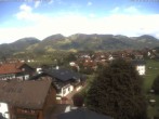 Archiv Foto Webcam Hotel Rosenstock, Fischen im Allgäu 07:00