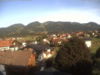 Archiv Foto Webcam Hotel Rosenstock, Fischen im Allgäu 06:00