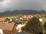 Archiv Foto Webcam Hotel Rosenstock, Fischen im Allgäu 07:00