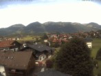 Archiv Foto Webcam Hotel Rosenstock, Fischen im Allgäu 09:00