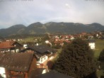 Archiv Foto Webcam Hotel Rosenstock, Fischen im Allgäu 07:00