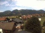 Archived image Webcam Rosenstock Hotel, Fischen in the Allgäu 09:00