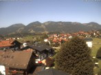Archiv Foto Webcam Hotel Rosenstock, Fischen im Allgäu 09:00