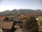 Archiv Foto Webcam Hotel Rosenstock, Fischen im Allgäu 11:00