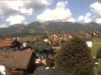 Archiv Foto Webcam Hotel Rosenstock, Fischen im Allgäu 09:00