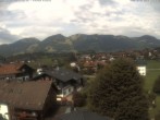 Archiv Foto Webcam Hotel Rosenstock, Fischen im Allgäu 09:00