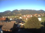 Archiv Foto Webcam Hotel Rosenstock, Fischen im Allgäu 07:00
