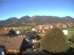 Archiv Foto Webcam Hotel Rosenstock, Fischen im Allgäu 08:00