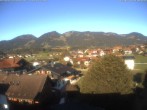 Archiv Foto Webcam Hotel Rosenstock, Fischen im Allgäu 07:00