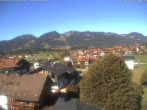 Archived image Webcam Rosenstock Hotel, Fischen in the Allgäu 09:00