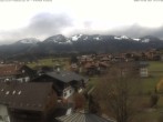 Archived image Webcam Rosenstock Hotel, Fischen in the Allgäu 13:00
