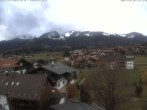 Archived image Webcam Rosenstock Hotel, Fischen in the Allgäu 15:00