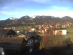 Archiv Foto Webcam Hotel Rosenstock, Fischen im Allgäu 07:00