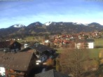Archiv Foto Webcam Hotel Rosenstock, Fischen im Allgäu 09:00