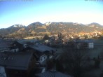 Archiv Foto Webcam Hotel Rosenstock, Fischen im Allgäu 07:00
