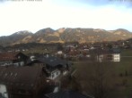 Archiv Foto Webcam Hotel Rosenstock, Fischen im Allgäu 07:00