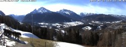 Archived image Webcam Schönau am Königssee - View Mountain Hut Hochlenzer 11:00