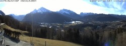 Archived image Webcam Schönau am Königssee - View Mountain Hut Hochlenzer 13:00