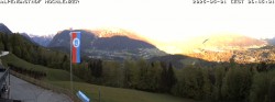 Archived image Webcam Schönau am Königssee - View Mountain Hut Hochlenzer 06:00