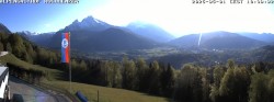 Archived image Webcam Schönau am Königssee - View Mountain Hut Hochlenzer 17:00