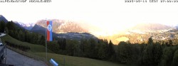Archived image Webcam Schönau am Königssee - View Mountain Hut Hochlenzer 06:00