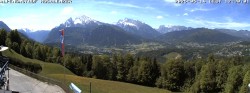 Archived image Webcam Schönau am Königssee - View Mountain Hut Hochlenzer 11:00