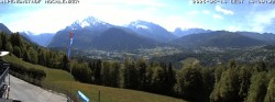 Archived image Webcam Schönau am Königssee - View Mountain Hut Hochlenzer 13:00