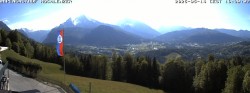 Archived image Webcam Schönau am Königssee - View Mountain Hut Hochlenzer 15:00