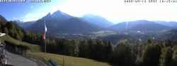 Archived image Webcam Schönau am Königssee - View Mountain Hut Hochlenzer 17:00