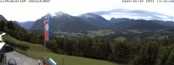 Archived image Webcam Schönau am Königssee - View Mountain Hut Hochlenzer 13:00