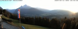 Archiv Foto Webcam Schönau am Königssee: Alpengasthof Hochlenzer 19:00