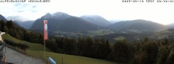 Archiv Foto Webcam Schönau am Königssee: Alpengasthof Hochlenzer 19:00