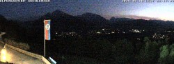 Archiv Foto Webcam Schönau am Königssee: Alpengasthof Hochlenzer 21:00