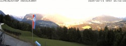 Archived image Webcam Schönau am Königssee - View Mountain Hut Hochlenzer 05:00