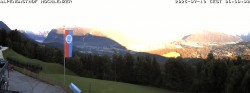 Archived image Webcam Schönau am Königssee - View Mountain Hut Hochlenzer 05:00
