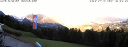 Archived image Webcam Schönau am Königssee - View Mountain Hut Hochlenzer 06:00