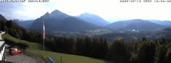 Archived image Webcam Schönau am Königssee - View Mountain Hut Hochlenzer 17:00