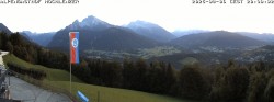 Archiv Foto Webcam Schönau am Königssee: Alpengasthof Hochlenzer 19:00