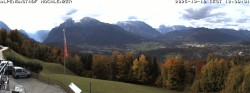 Archived image Webcam Schönau am Königssee - View Mountain Hut Hochlenzer 11:00