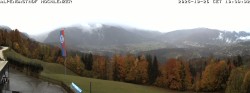 Archived image Webcam Schönau am Königssee - View Mountain Hut Hochlenzer 09:00