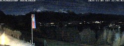 Archiv Foto Webcam Schönau am Königssee: Alpengasthof Hochlenzer 23:00