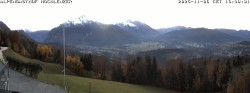 Archived image Webcam Schönau am Königssee - View Mountain Hut Hochlenzer 15:00