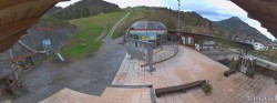 Archived image Webcam Oberaudorf Hocheck ski resort: base station 09:00