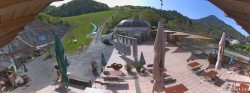 Archived image Webcam Oberaudorf Hocheck ski resort: base station 15:00