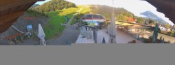 Archived image Webcam Oberaudorf Hocheck ski resort: base station 07:00