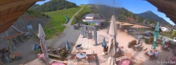 Archived image Webcam Oberaudorf Hocheck ski resort: base station 11:00