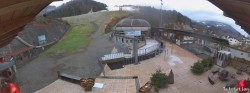 Archived image Webcam Oberaudorf Hocheck ski resort: base station 09:00